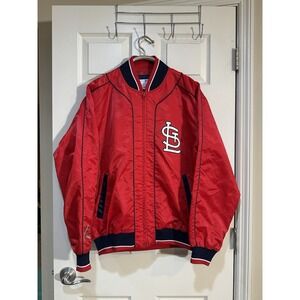 Vintage MLB St Louis Cardinals Nylon Zip Jacket Size M